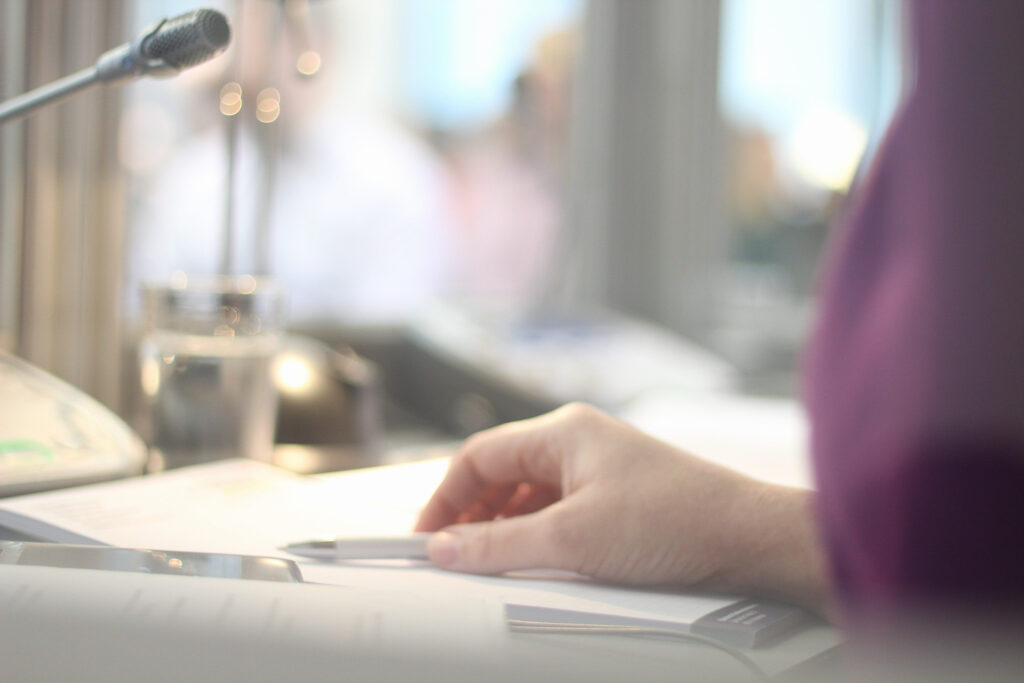 20180306100202_IMG_1454 Dolmetscher:innen des Konferenzdolmetscher Köln Teams beim Simultandolmetschen